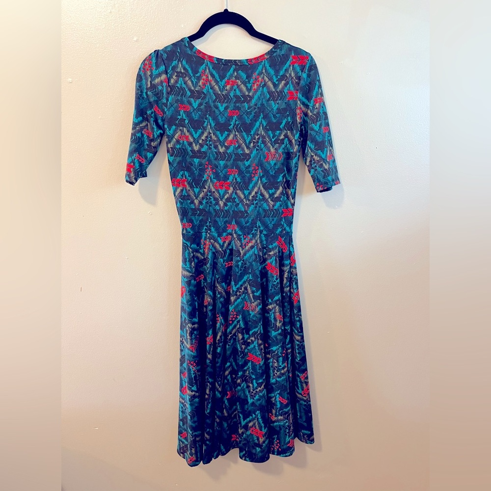 XS LulaRoe Nicole dress.